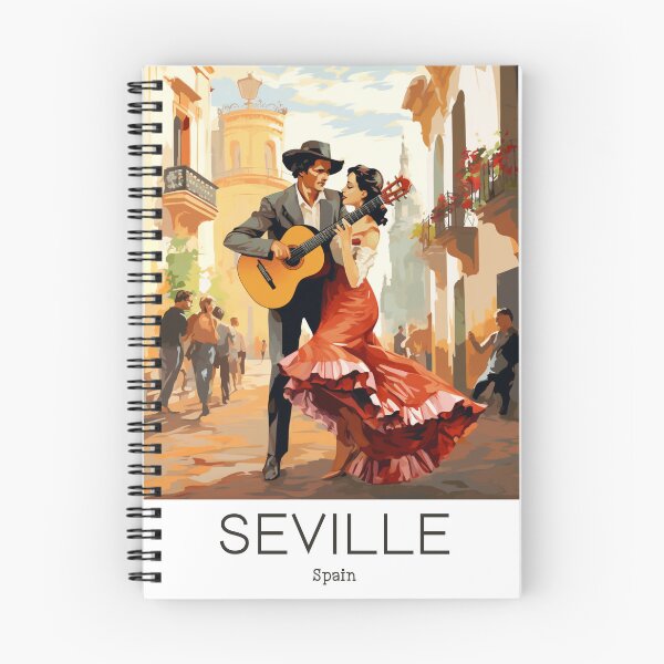 Item preview, A Vintage Travel Illustration of Seville - Spain  designed and sold by GoodOldVintage.