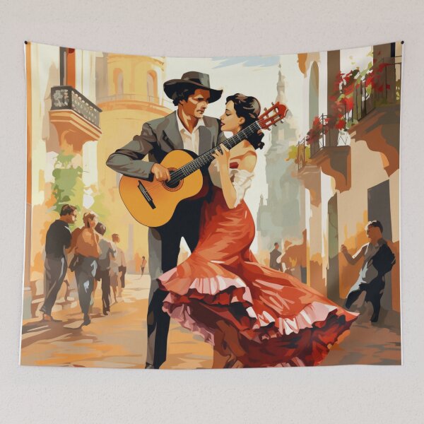 Item preview, A Vintage Travel Illustration of Seville - Spain  designed and sold by GoodOldVintage.