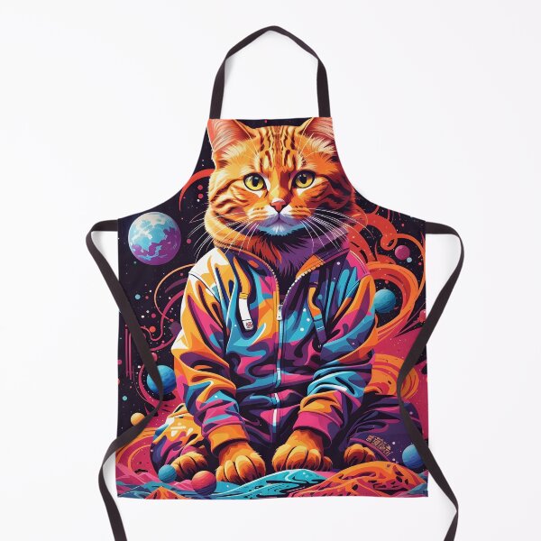 Item preview, cat , galaxy background, space , stars ,universe designed and sold by ratchawoot.