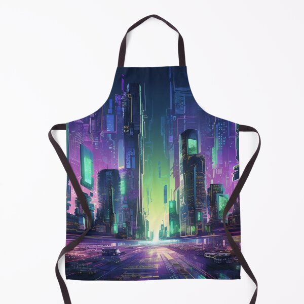 Item preview, City Of The Future - Fantasy Landscape designed and sold by AiHead.