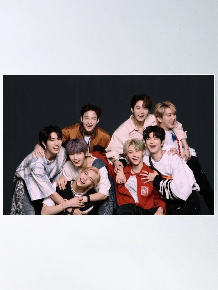 Stray Kids SKZ kpop ot8 boy group korean music band poster