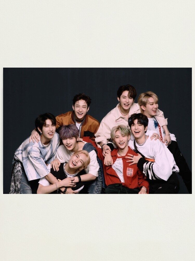 Stray Kids SKZ kpop ot8 boy group korean music band poster