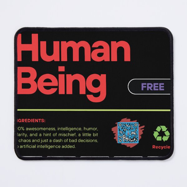 Item preview, good word, nice to be a human being designed and sold by M3A Art.