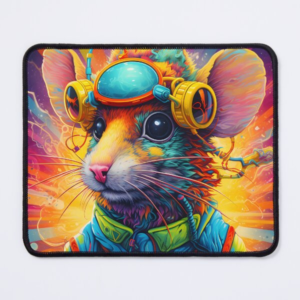 Item preview, Psychedelic Soundwear: Mouse Vibes designed and sold by Sznyta.
