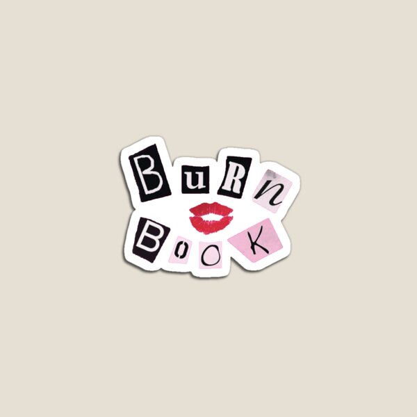 Burn Book Mean Girls Sticker