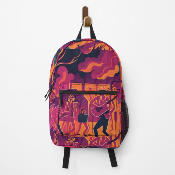 Item preview, Artistic Colorful Illustration of a Music Festival designed and sold by Rhu Creations.