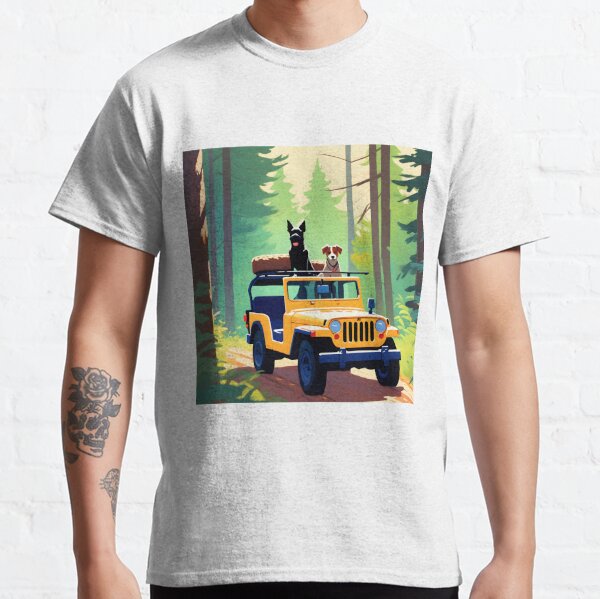 You're not driving a Jeep, are you? Dog T-Shirt