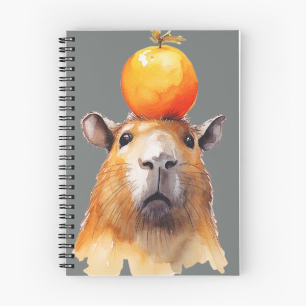 Item preview, Capybara with Orange designed and sold by GoblinForge.
