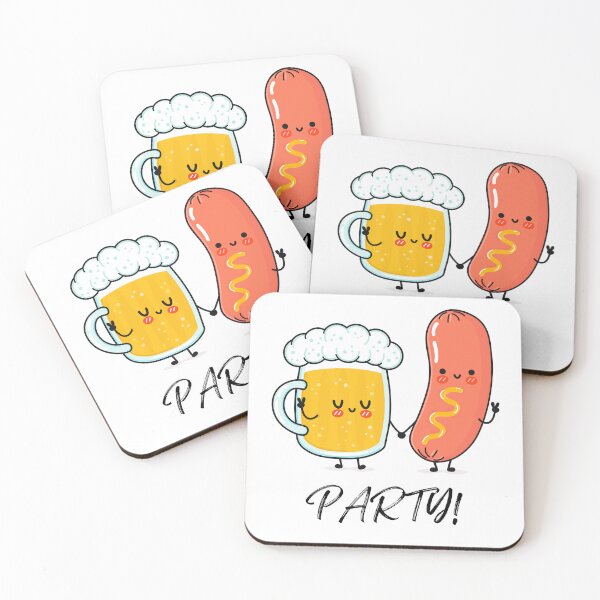 Item preview, Funny beer with a sausage. Ideal as a gift for friends or family. It's party time.     designed and sold by ShopKate.