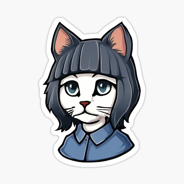 Distinguished Kitties - Seren Sticker