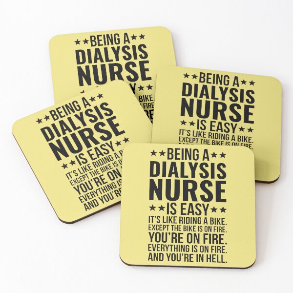 Item preview, Being A Dialysis Nurse Is Easy designed and sold by kamrankhan.