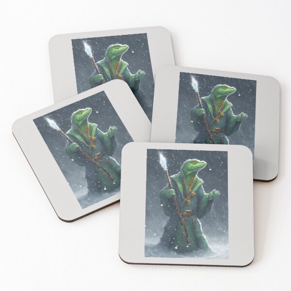 Item preview, Lizard Wizard in a Blizzard designed and sold by AMERICANCHEEZ.