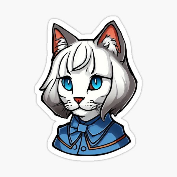 Distinguished Kitties - Simon Sticker