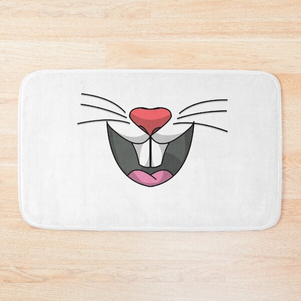 Item preview, rabbit nose funny designed and sold by ZiphGames.