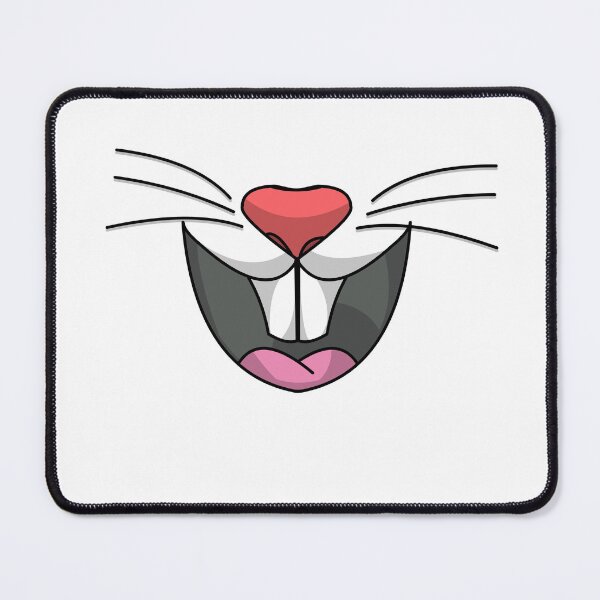 Item preview, rabbit nose funny designed and sold by ZiphGames.