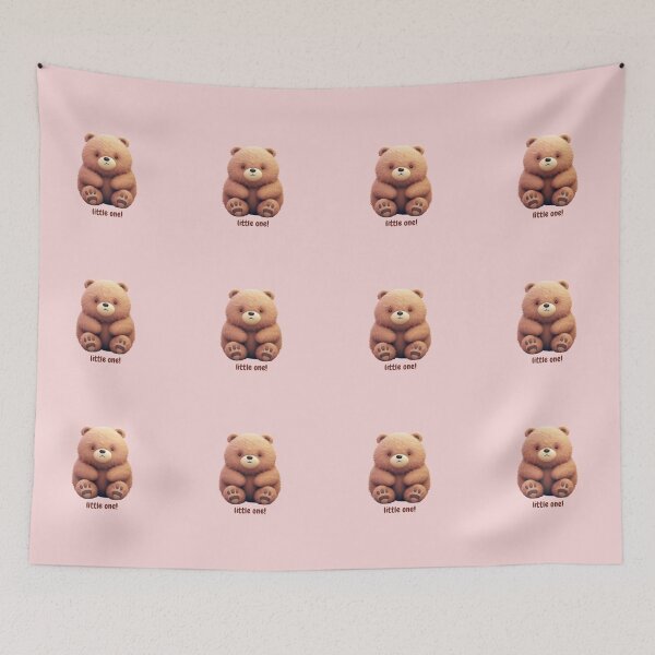 Item preview, Cute ,little, bear, brown, poofy, plump. designed and sold by Icon-Network.