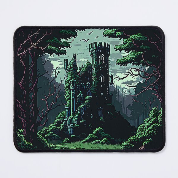 Item preview, Abandoned Castle Pixel Art designed and sold by AxeWave.