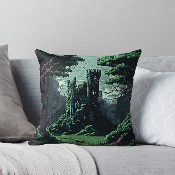 Item preview, Abandoned Castle Pixel Art designed and sold by AxeWave.