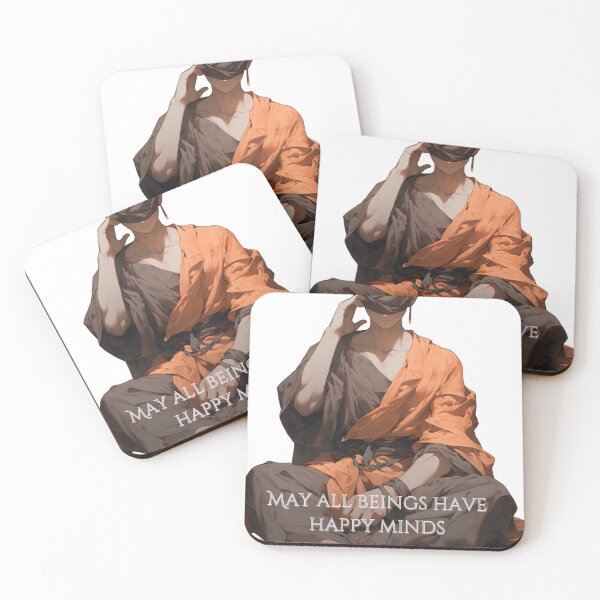 Item preview, Blind Monk Guiding to Happiness designed and sold by Railvas.
