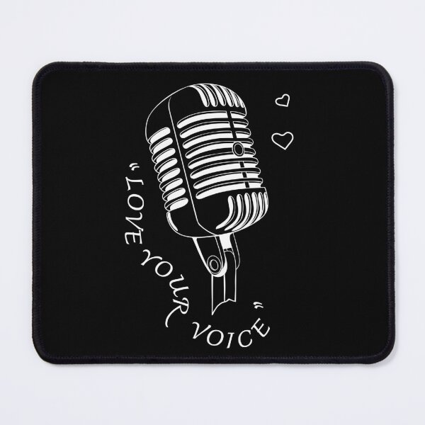 Item preview, Love your voice. Retro microphone. designed and sold by MusixT-Shirt.