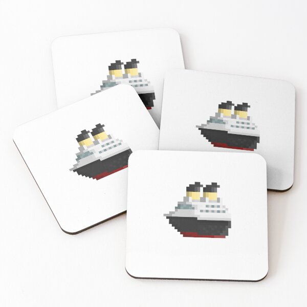 Item preview, Pixel Cruise Ship designed and sold by EdsOnToast.