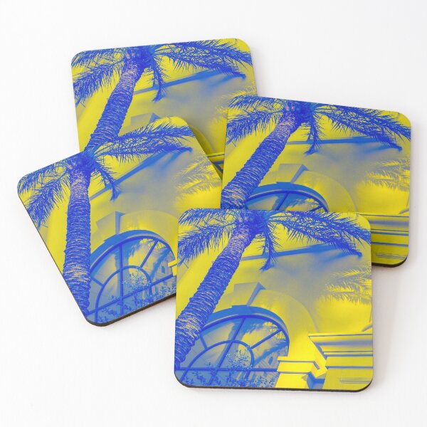 Item preview, Golden Beryl and Blue Sapphire - Jewel Colored Palm and Window designed and sold by Georgia Mizuleva.