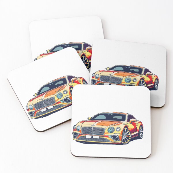 Item preview, Bentley Continental gt  - Cartoon Design designed and sold by PoppinDesigner.