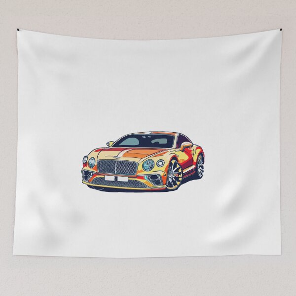 Item preview, Bentley Continental gt  - Cartoon Design designed and sold by PoppinDesigner.