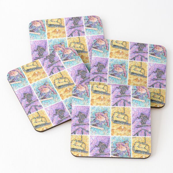 Item preview, Downhill Skiing designed and sold by Kitslam Art.