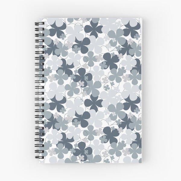 Item preview, Blue Grey Floral designed and sold by mchristyani.