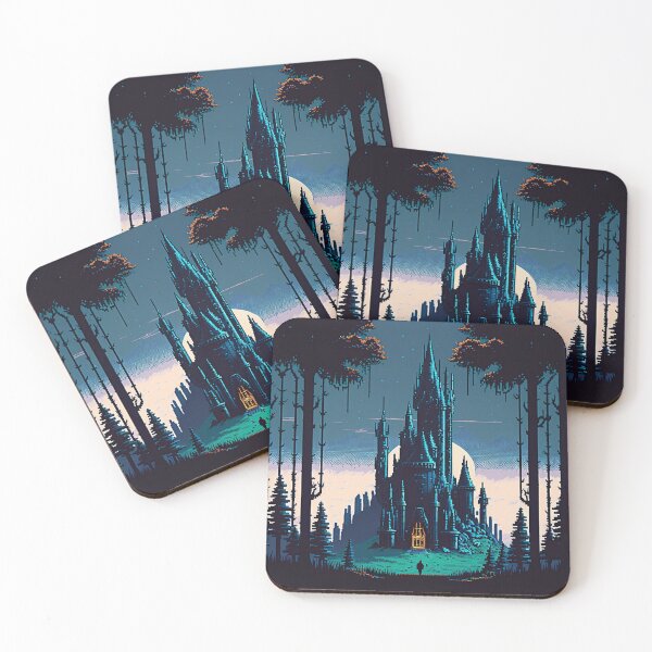 Item preview, Dark Castle Pixel Art designed and sold by AxeWave.
