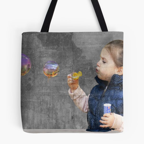 Item preview, Bubbles! Modern Art designed and sold by AtticJunk.
