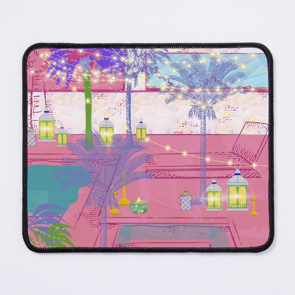 Item preview, Copy of Pool and palms, lanterns, water, designed and sold by Sugar Wisdom .