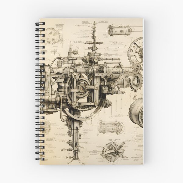 Item preview, Cogged Machine Blueprint designed and sold by dcrc.