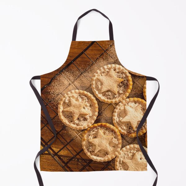 Item preview, Freshly baked star-topped mince pies on wire rack designed and sold by bailey-cooper.