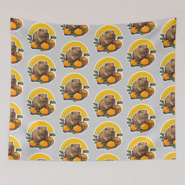 Item preview, Capybara Orange designed and sold by FTS-Studio.