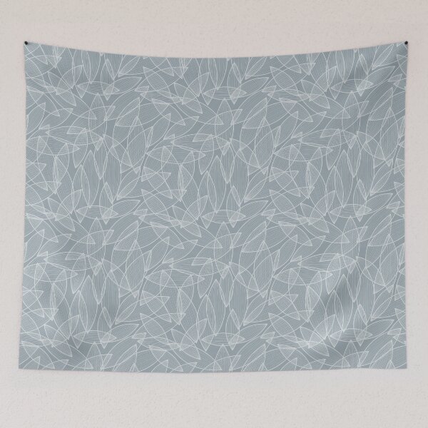 Item preview, Blue Grey Petals designed and sold by mchristyani.