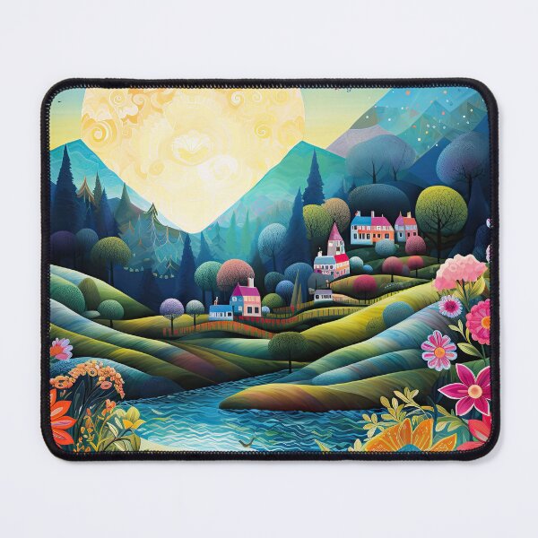 Item preview, Four seasons boho landscape  designed and sold by Silva Rerum.