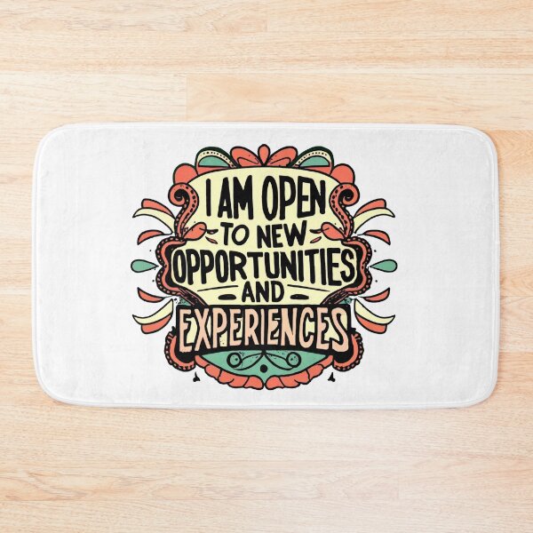 Item preview, I am open to new opportunities and experiences. designed and sold by EVERTEESLOVER.