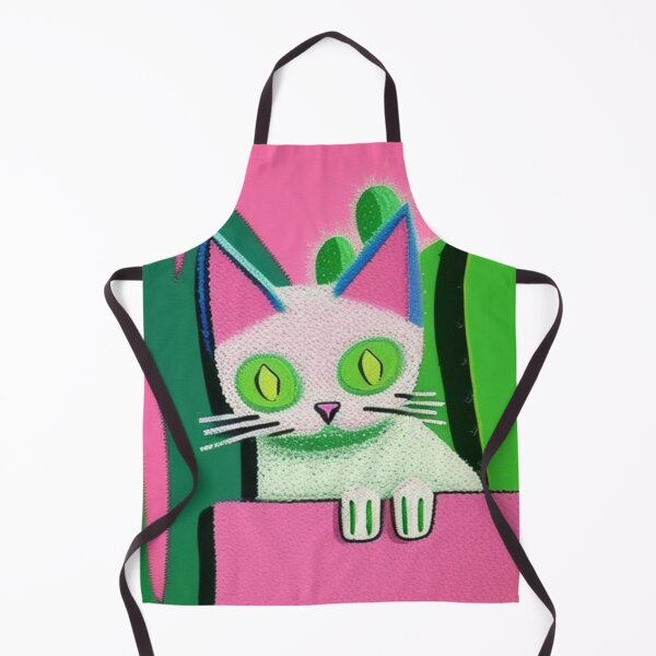 Item preview, Kitty loves cacti  designed and sold by Roxburylane.