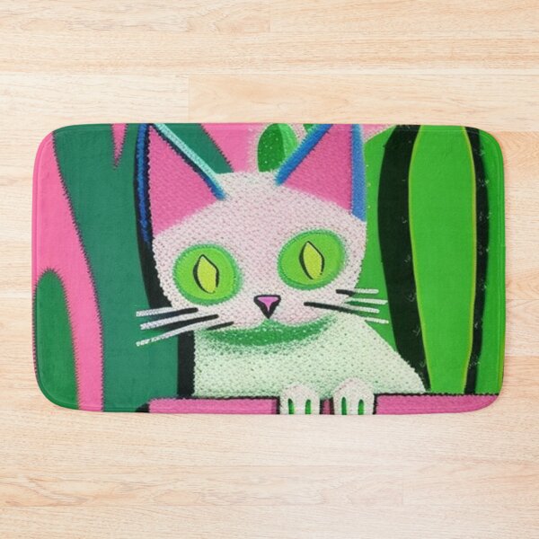 Item preview, Kitty loves cacti  designed and sold by Roxburylane.