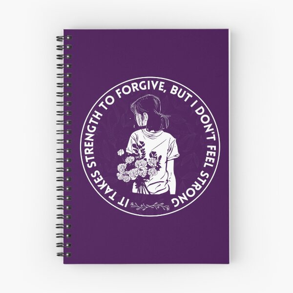 Item preview, The Grudge GUTS Girl Purple Flowers Lyrics Design  designed and sold by doria-photos.