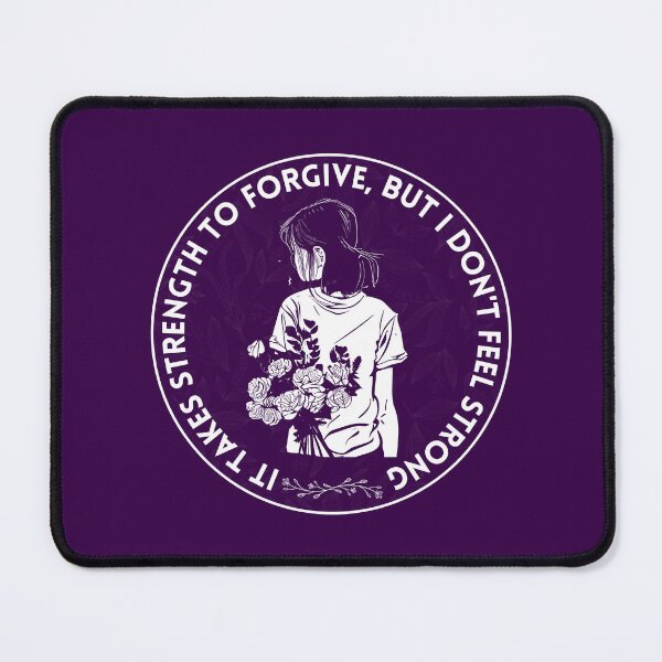 Item preview, The Grudge GUTS Girl Purple Flowers Lyrics Design designed and sold by doria-photos.