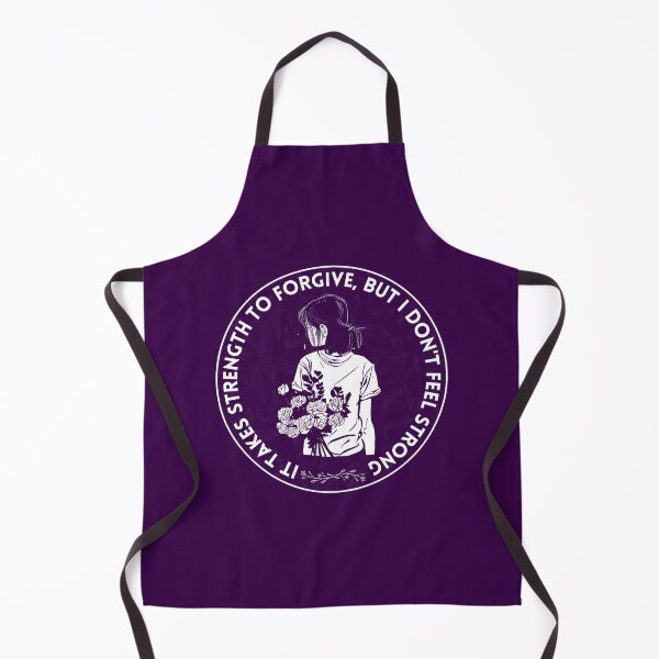 Item preview, The Grudge GUTS Girl Purple Flowers Lyrics Design designed and sold by doria-photos.