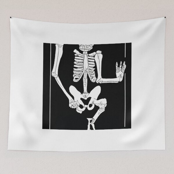 Item preview, Skeleton Crashing Halloween Party designed and sold by Ashriyaas.