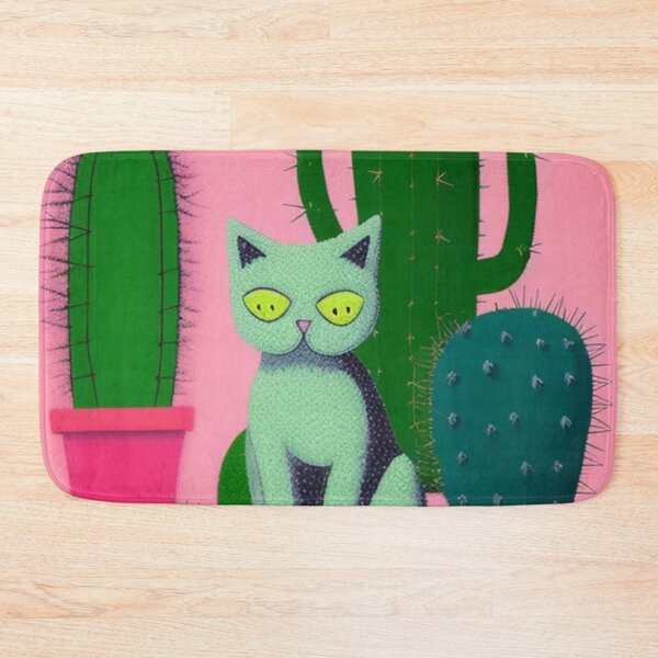 Item preview, Kitty and Cactus  designed and sold by Roxburylane.