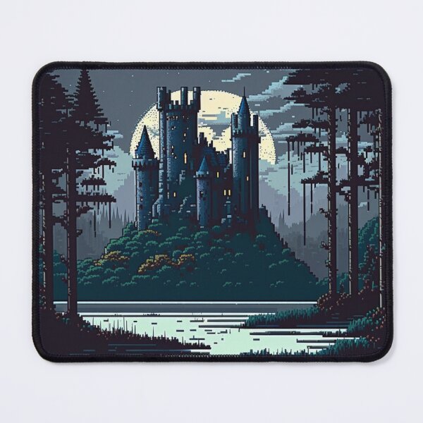 Item preview, Dark Castle Pixel Art designed and sold by AxeWave.