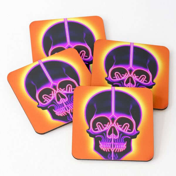 Item preview, Neon Skull designed and sold by CloudyIdeas3288.