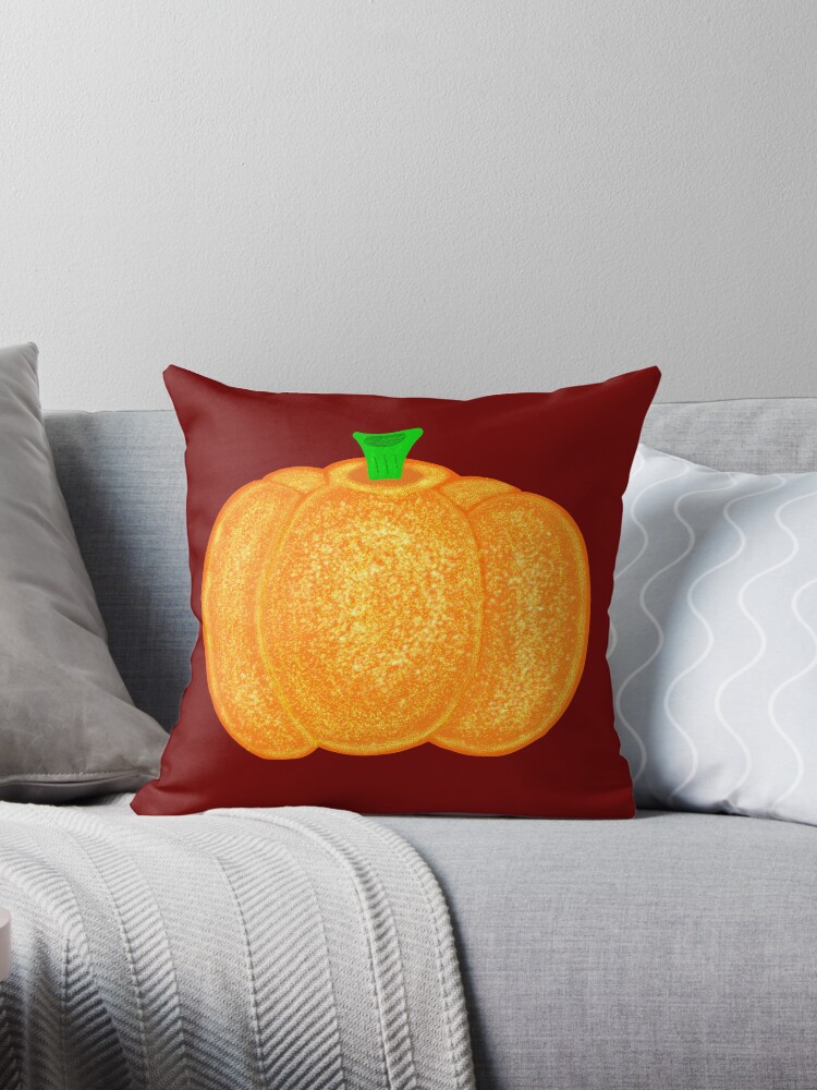 Pumpkin - Throw Pillow - Fall Decor