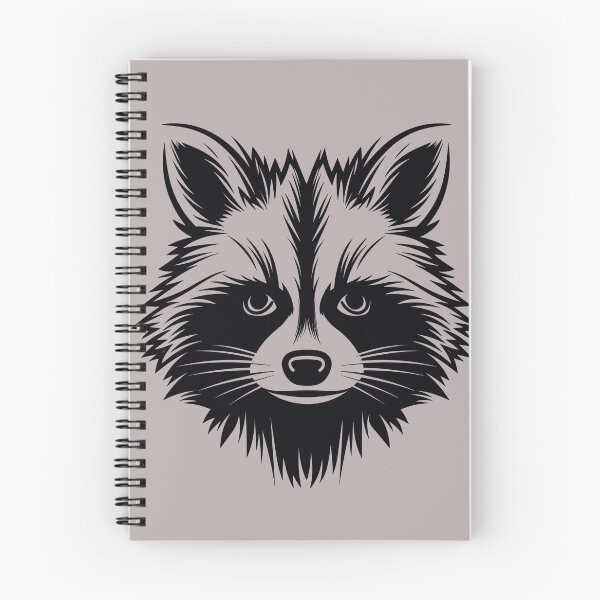 Item preview, Minimalist Racoon designed and sold by GoblinForge.